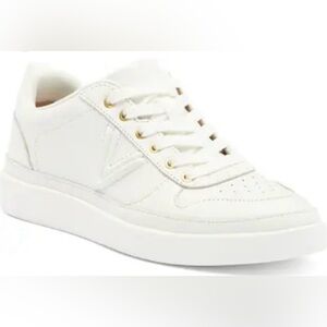 Vionic Elise White Leather Sneakers Womens 6